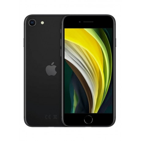 Apple iPhone SE - 128GB, 3GB RAM, 4G LTE, Black - Single SIM and E-SIM