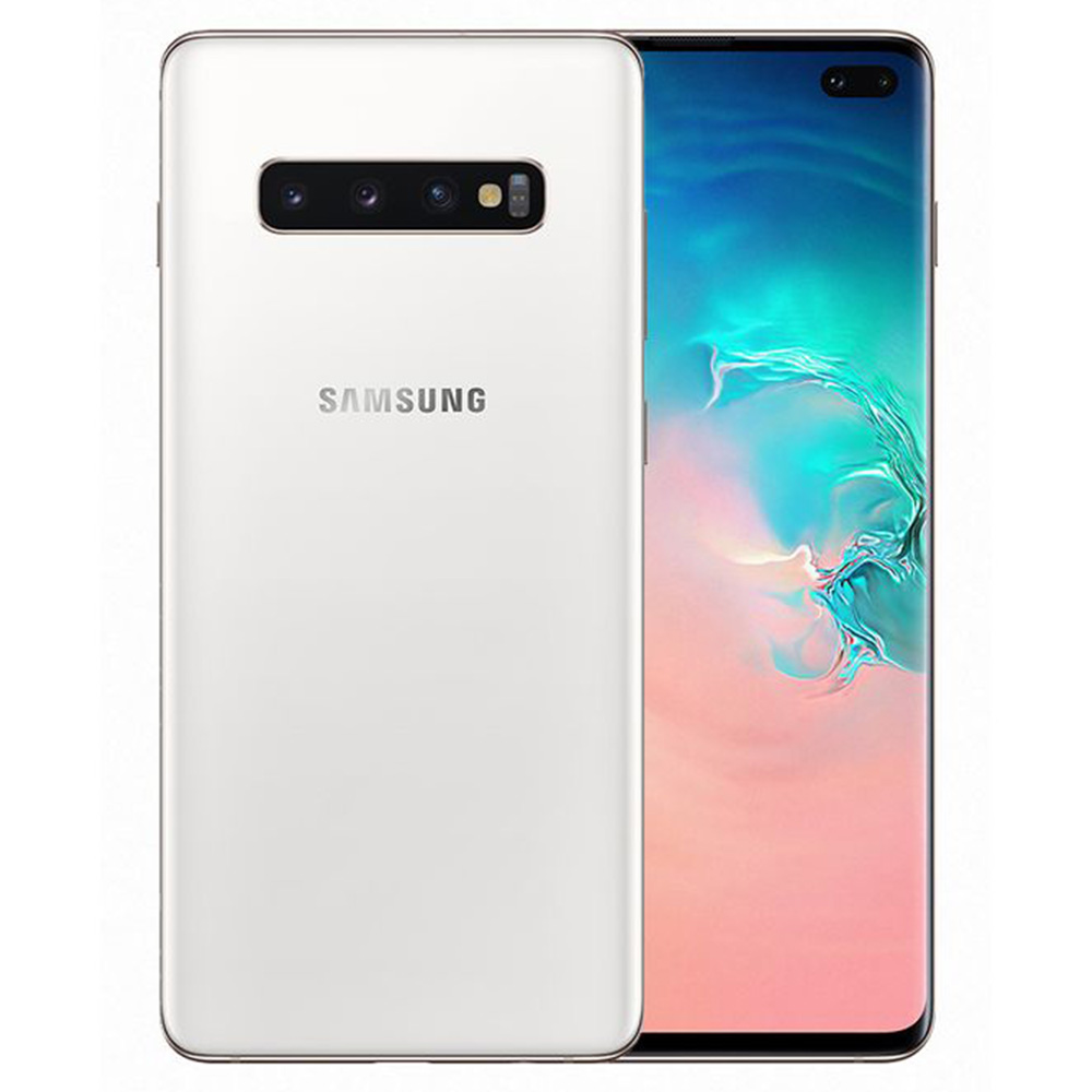 Samsung Galaxy S10+ - 6.4-inch 128GB Mobile Phone - Ceramic White