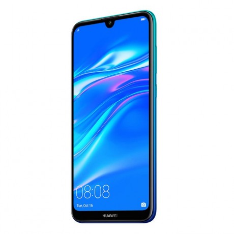 Huawei Y7 Prime 2019 Dual Sim - 64 GB, 3 GB Ram, 4G LTE, Arabic Aurora Blue, Dub-Lx1
