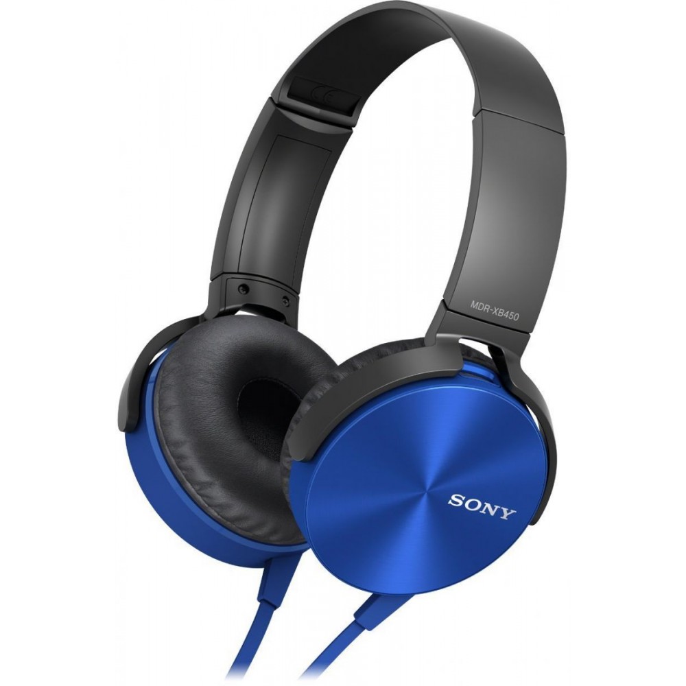 SONY MDR-XB450AP/L Headphones for smartphones - Blue