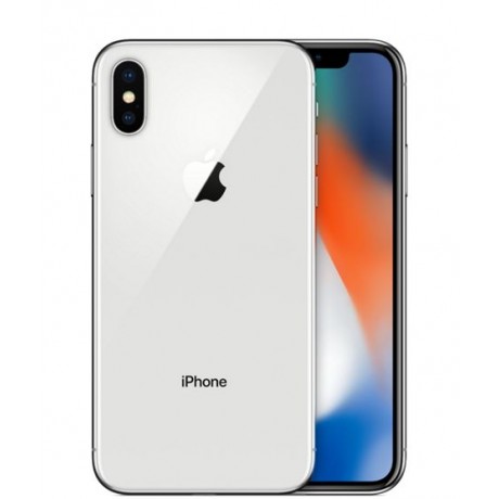 Apple iPhone X with FaceTime - 64GB, 4G LTE, Silver