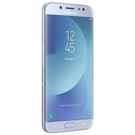Samsung Galaxy J7 Pro 2017 Dual SIM - 32GB , 3GB RAM , 4G LTE , Blue Silver