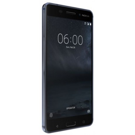 Nokia 6 Dual Sim - 32GB, 3GB RAM, 4G LTE, Tempered Blue