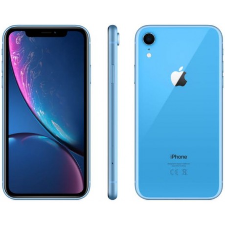 Apple iPhone XR with Face Time - 128GB, 4G LTE, Blue