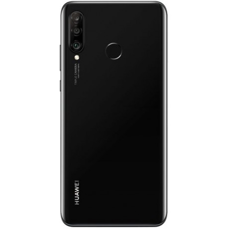Huawei P30 lite Dual SIM - 128GB, 4GB RAM, 4G LTE, Midnight Black