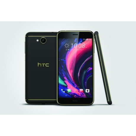 HTC Desire 10 Compact Dual SIM - 32GB, 3GB RAM, 4G LTE, Stone Black