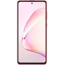 سامسونج جالكسي نوت 10 لايت بشريحتي اتصال - 128 جيجا، رام 8 جيجا، شبكة الجيل الرابع ال تي اي، احمر