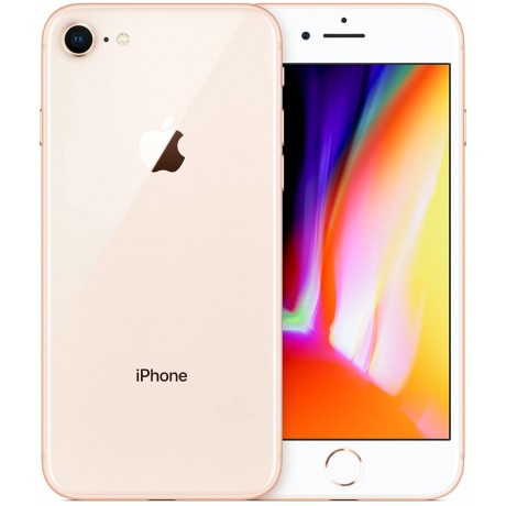 Apple Iphone 8 With Facetime - 128 GB, 4G LTE, Gold, 2 GB Ram, Single Sim