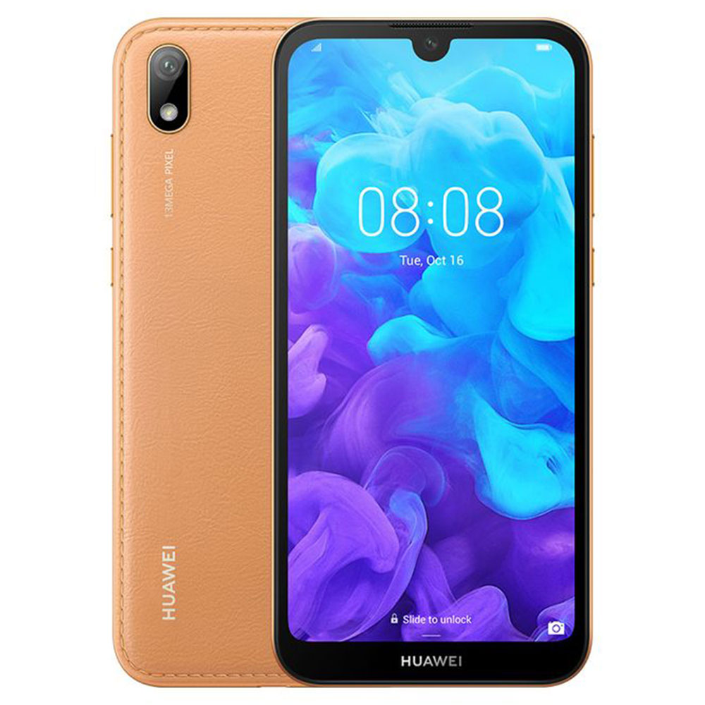 Huawei Y5 2019 - 5.71-inch 32GB/2GB Dual SIM 4G Mobile Phone - Amber Brown