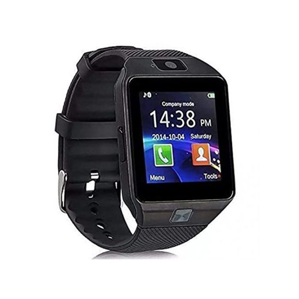 Generic Dz09 GSM Bluetooth Smart Watch - Black1