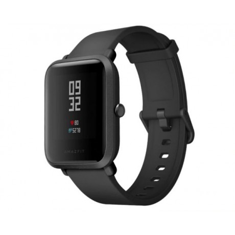 Global Version Xiaomi Amazfit Bip Lite Smart Watch 45-Day Battery Life 3ATM Water-resistanc, black