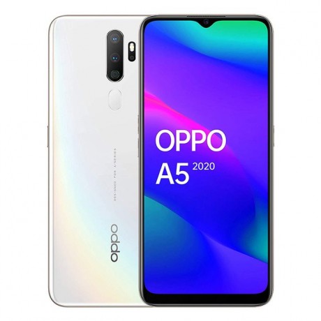 Oppo A5 (2020) - 6.5-inch 128GB/4GB Dual SIM Mobile Phone - Dazzling White