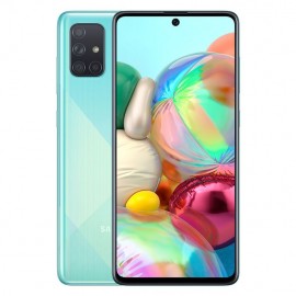 سامسونج جالكسي A71 بشريحتي اتصال - 128 جيجا، رام 8 جيجا، شبكة الجيل الرابع ال تي اي، ازرق