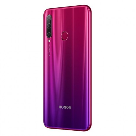 Honor 20 lite Dual SIM - 6.21 Inch, 128 GB, 4 GB RAM, 4G LTE - Phantom Red