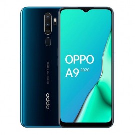 Oppo A9 (2020) - هاتف جوال ثنائي شرائح الاتصال 128 جيجابايت / 8 جيجابايت - أخضر بحري