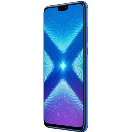 اونور 8X بشريحتي اتصال - 128 جيجا، 4 جيجا رام، الجيل الرابع ال تي اي، ازرق