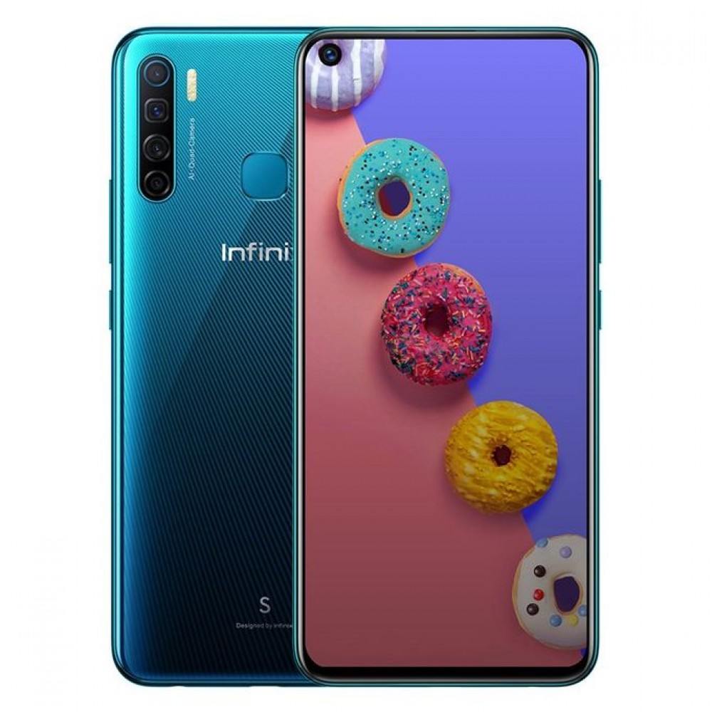 Infinix X652A S5 - 6.6-inch 128GB/6GB Dual SIM Mobile Phone - Quetzal Cyan
