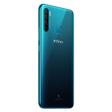 Infinix X652A S5 - 6.6-inch 128GB/6GB Dual SIM Mobile Phone - Quetzal Cyan