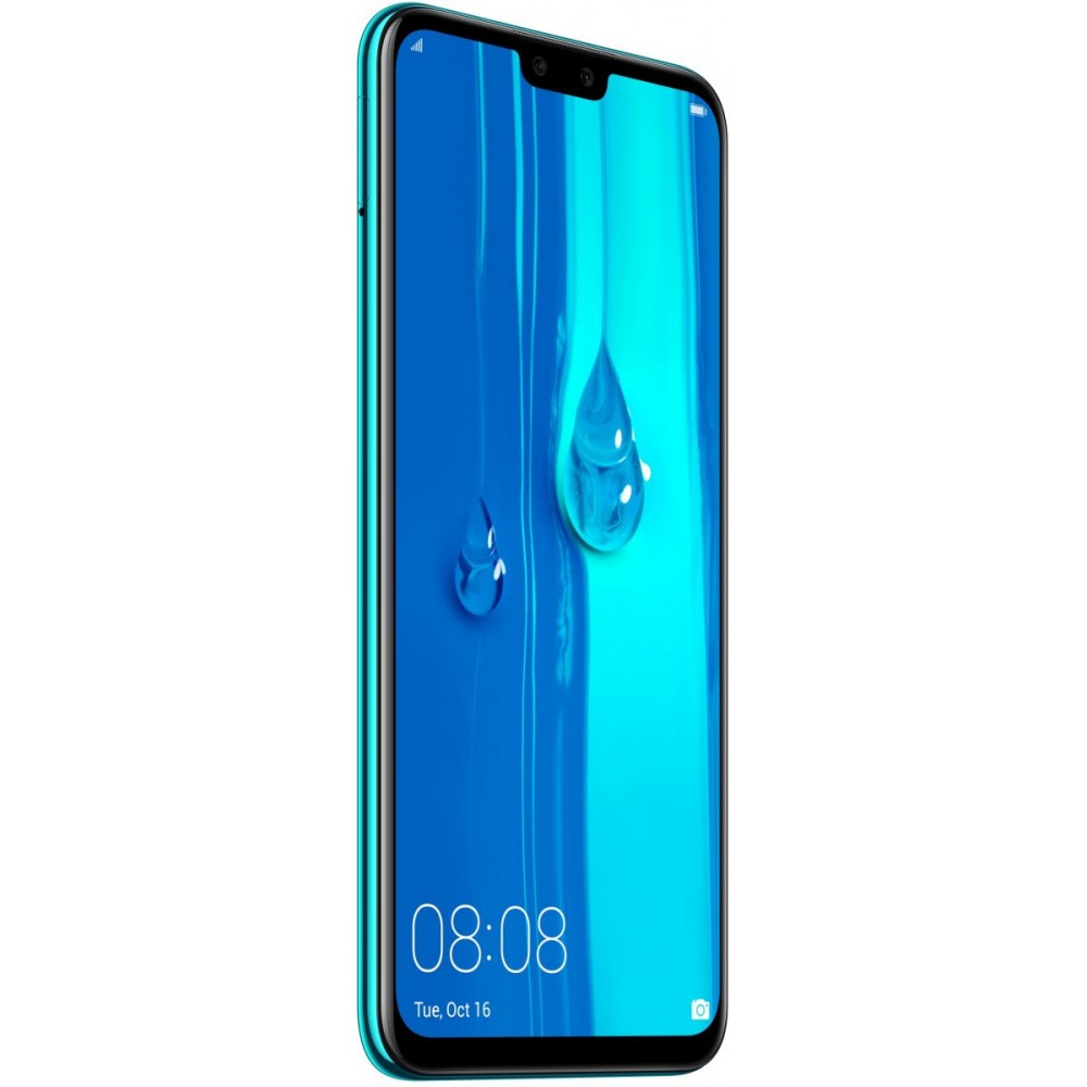 Huawei Y9 prime 2019 Dual SIM - 6.59 Inch, 128 GB, 4 GB RAM, 4G - Sapphire Blue