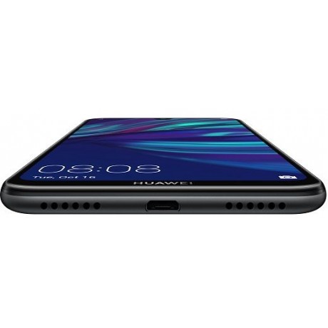 Huawei Y7 Prime 2019 Dual Sim - 32 GB, 3 GB Ram, 4G LTE, Arabic Midnight Black, Dub-Lx1