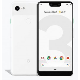 جوجل بيكسل 3 XL - سعة 128 جيجا، 4 جيجا رام، الجيل الرابع ال تي اي، ابيض