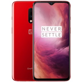 ون بلس 7 بشريحتي اتصال - 256 جيجابايت ، 8 جيجابايت من ذاكرة الوصول العشوائي ، 4G LTE ، أحمر