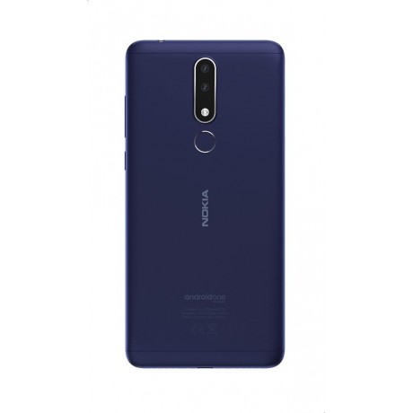 Nokia 3.1 Plus Dual SIM - 32GB, 3GB RAM, 4G LTE, Blue - TA1104