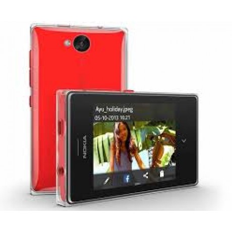 Nokia Asha 3.0" SmartPhone 5mp Red