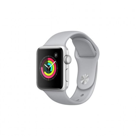 apple Watch Series 3 (GPS) 42mm - Silver Aluminum Case With Fog Sport Band
