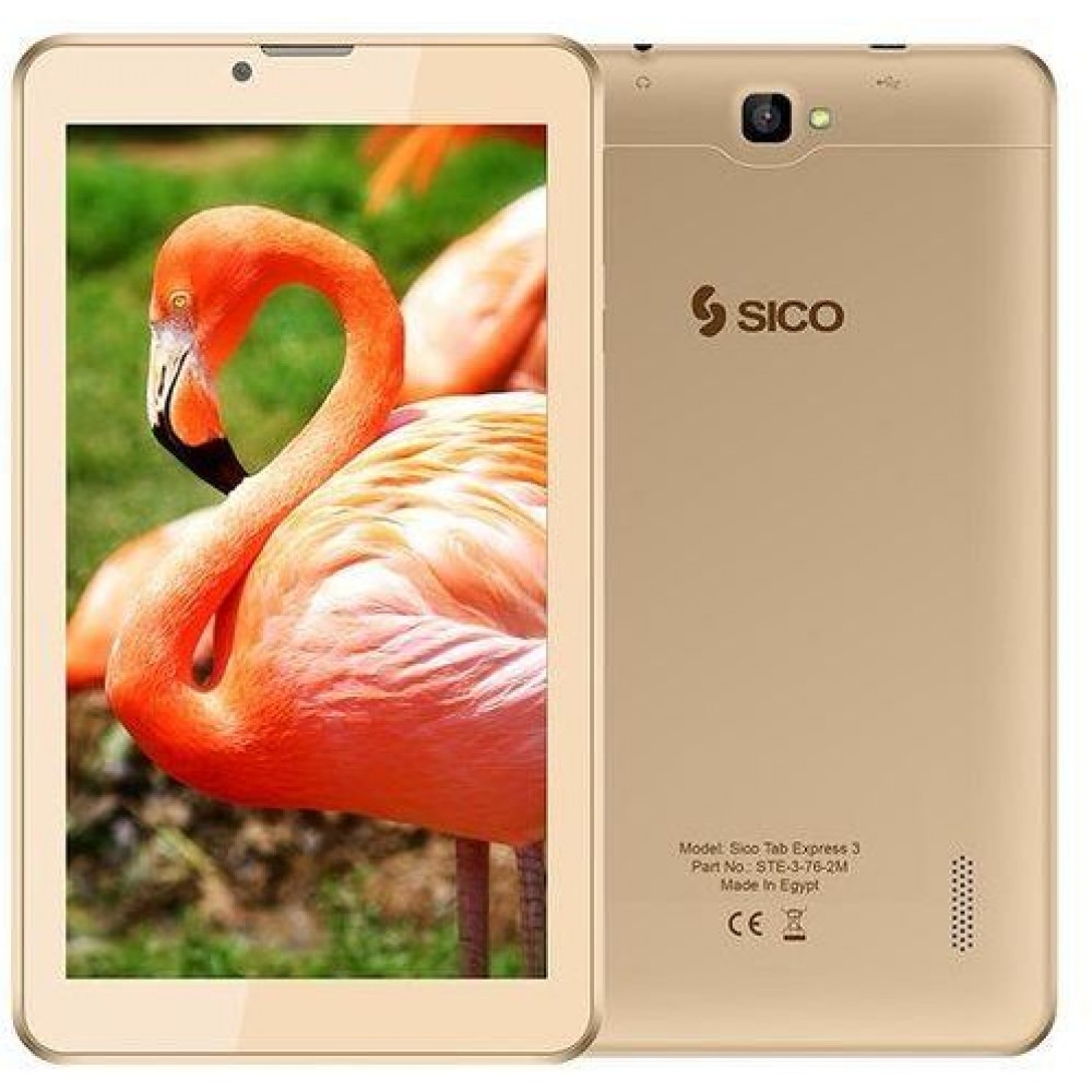 SICO Tab Express 3, 7 Inch, 8GB, 3G - Gold