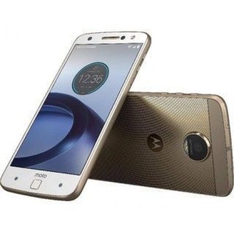Motorola Moto Z Dual SIM - 32GB, 4GB RAM, 4G LTE, White/Fine Gold