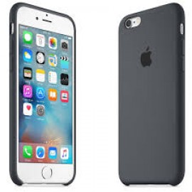 أبل حافظة سيليكون لأبل أيفون 6 أس بلس, لون رمادي