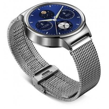 Huawei 42mm Smart Watch Stainless Steel with Stainless Steel Mesh Band