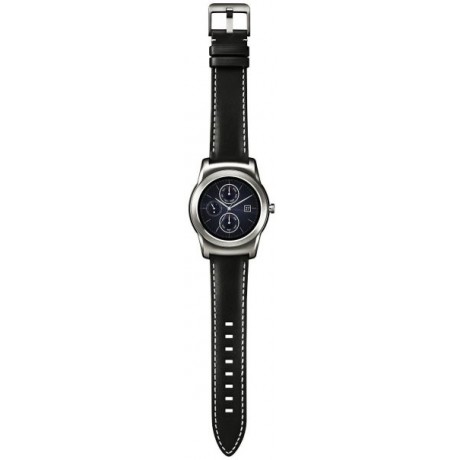 LG G Watch Urbane Wearable Smart Watch W150 - Silver, Black Strap