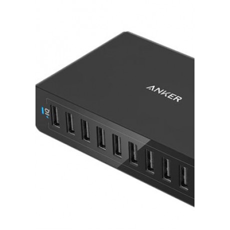 Anker PowerPort+ 1 with Quick Charge 3.0 Wall Charger Black Plus Anker Micro USB Cable Black,B2013K11,Orginal Product