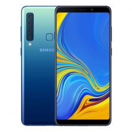سامسونج جالكسي A9 2018 بشريحتي اتصال , ذاكره 128 جيجابايت , رام 6 جيجا , الجيل الرابع ال تي أي , لون  ازرق