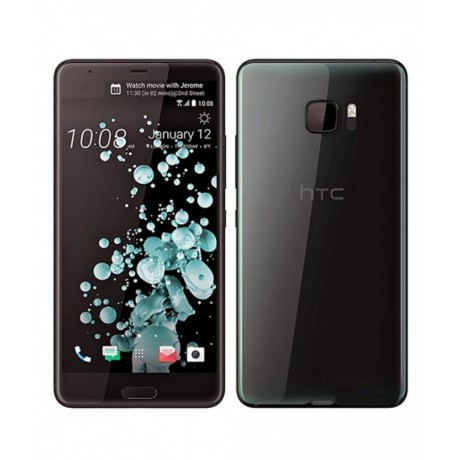 HTC U Ultra Dual SIM - 64GB, 4GB, 4G LTE, Brilliant Black