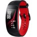سامسونج جير فيت2 برو , ملحقات هاتف ذكى للياقة البدنية , متوافق مع معظم الهواتف الذكية بنظام تشغيل اندرويد   و اى او اس , لون احمر 