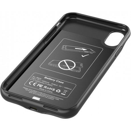 CHOETECH Battery Case iPhone X ,External Housing ,Ultra Thin, Battery Rechargeable Portable