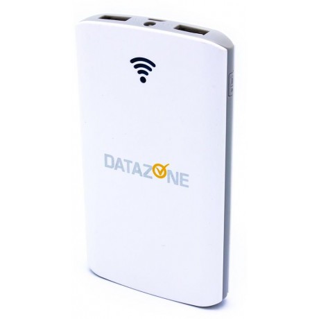 Power Bank 10000 mAh, for smart phones ,Datazone DZ-PBA10000 , White