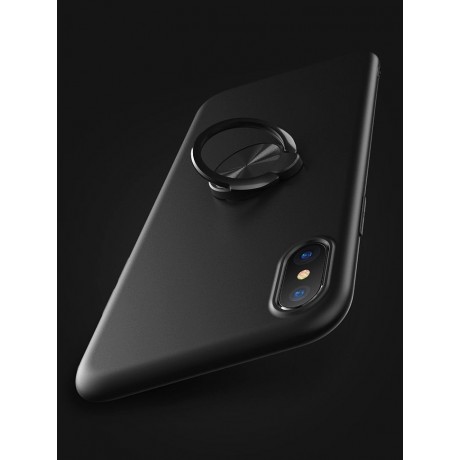 Fshang ,Cool color ring, for Apple Iphone X,  Black