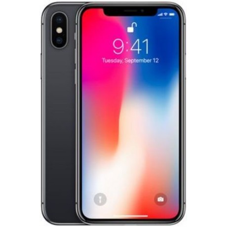 Apple iPhone X with FaceTime - 64GB, 4G LTE, Space Grey