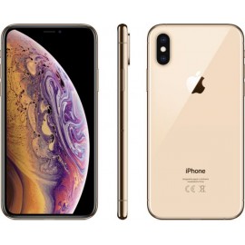 ابل ايفون Xs مع فيس تايم , سعه 64 جيجابايت , الجيل الرابع ال تي أي , لون ذهبي
