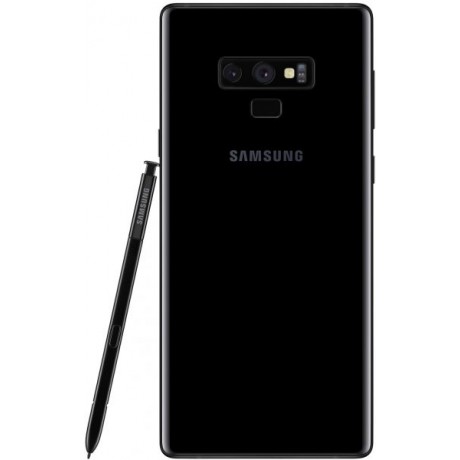 Samsung Galaxy Note 9 Dual SIM - 128GB, 6GB RAM, 4G LTE, Midnight Black
