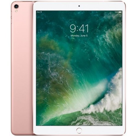 Apple iPad Pro 2017 with FaceTime - 10.5 Inch, 64GB, 4G LTE, Rose Gold