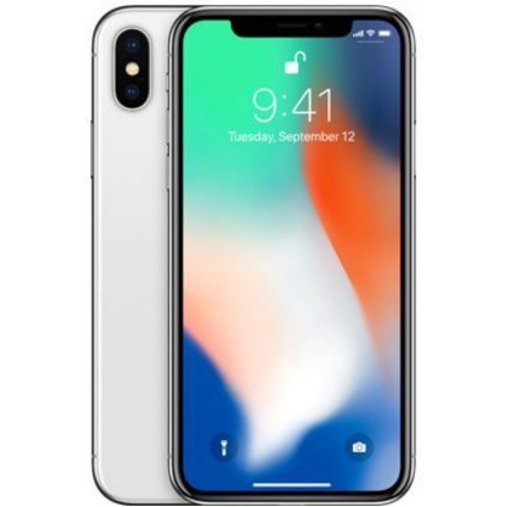 Apple iPhone X without FaceTime - 256GB, 4G LTE, Silver