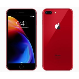 ابل ايفون 8 Plus مع فايس تايم , سعه 256 جيجابايت , الجيل الرابع ال تي أي , لون احمر