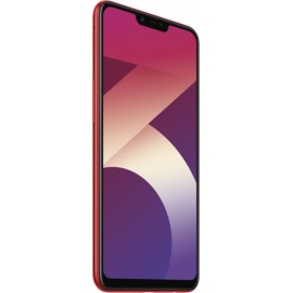 اوبو A3S بشريحتي اتصال , سعه 16 جيجابايت , 2 جيجا رام , الجيل الرابع ال تي أي , لون احمر