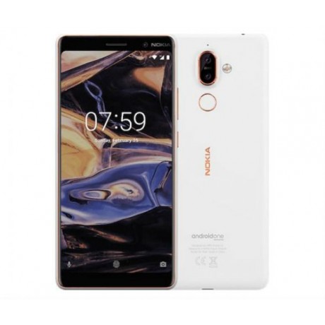 Nokia 7 Plus TA-1046 Dual SIM - 64GB, 4GB RAM, 4G LTE, White