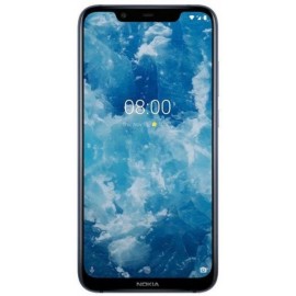 نوكيا 8.1 بشريحتي اتصال ,سعه 64 جيجابايت , رام 4 جيجا , الجيل الرابع ال تي أي , لون ازرق